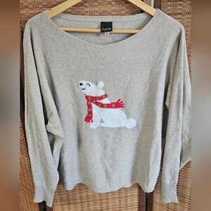 Aaeda Polar Bear Sweater XL